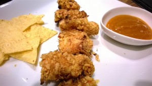 Chicken Nuggets gegrillt mit Curry Sauce 2 (Medium)