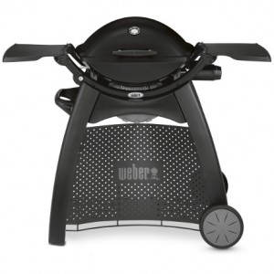 6525P14 2014 Weber Q2200 Gas Grill With Cart Premium Product Straight On